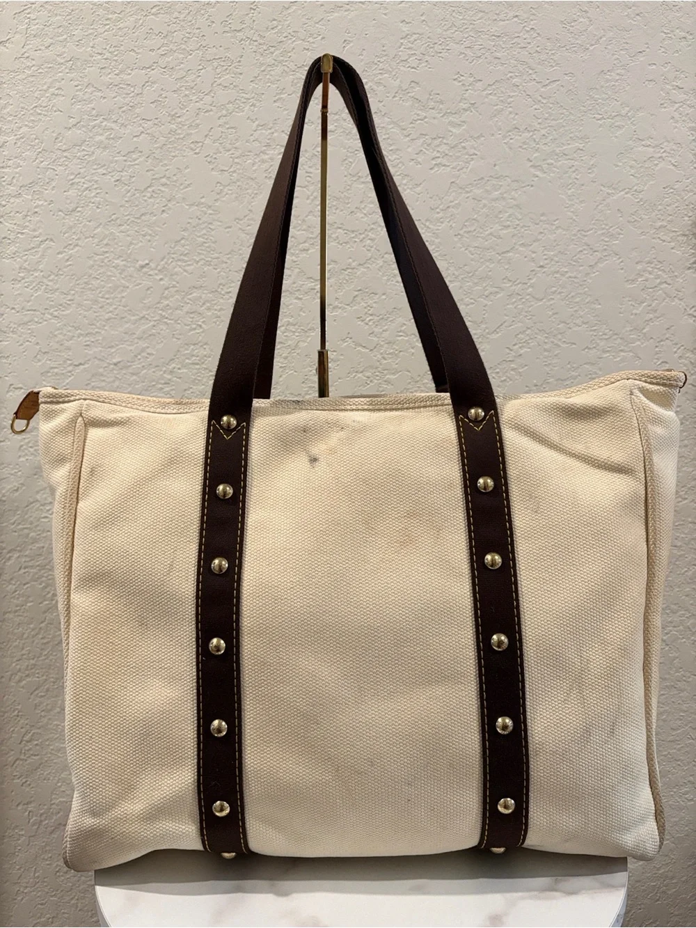 Louis Vuitton Antigua Cabas GM Zip Tote Bag